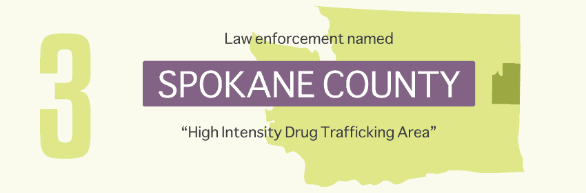 Spokane County is a High Intensity Drug Trafficking Area