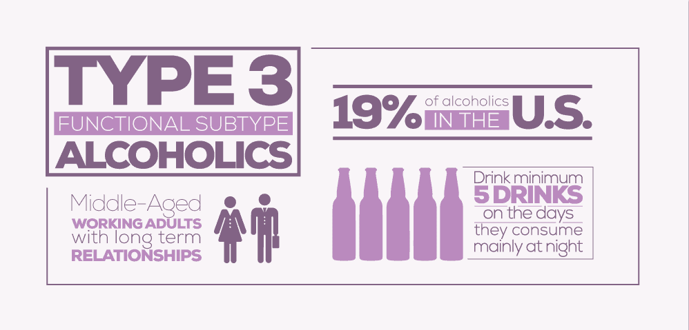 Type 3: Functional Subtype Alcoholism