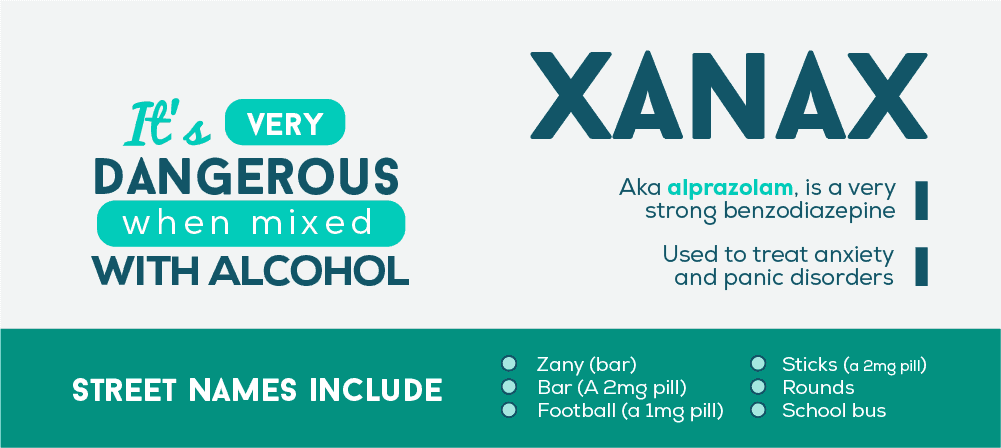 Xanax common street names