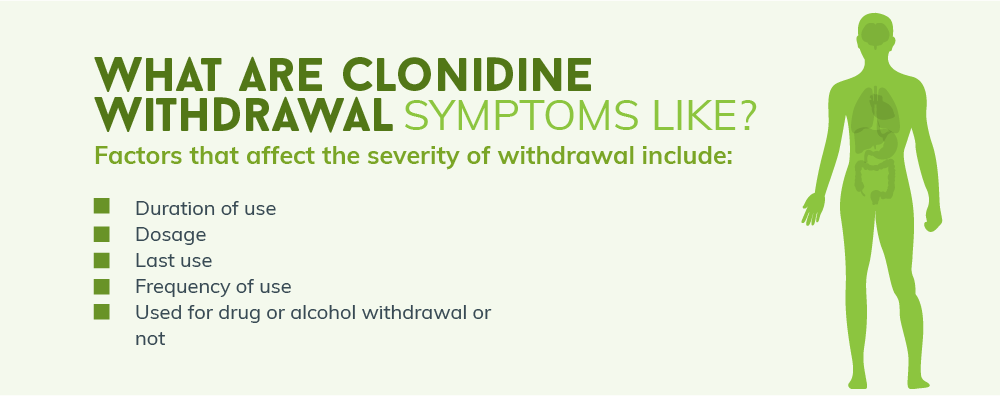 serious side effects of clonidine