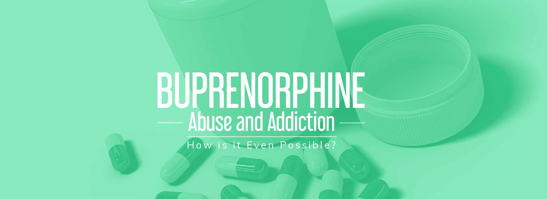 Buprenorphine Addiction Header