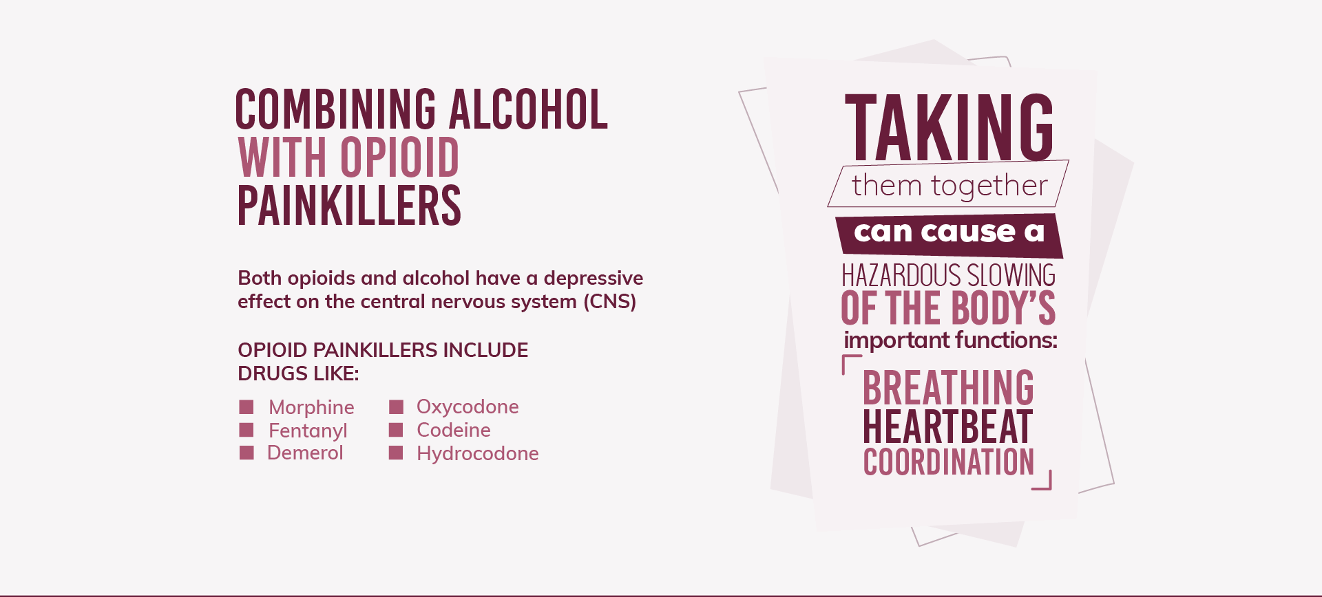Mixing Alcohol and Opioids