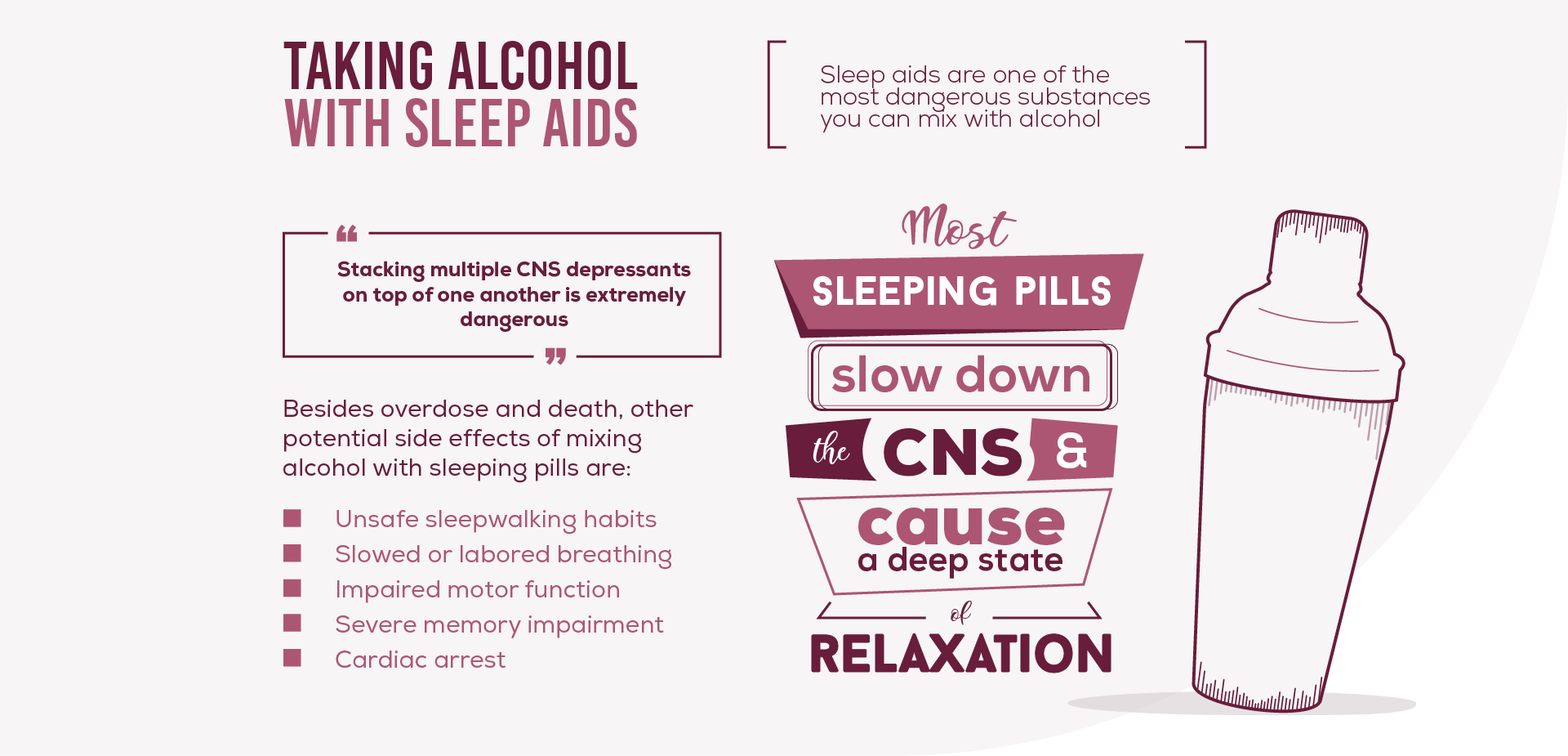 Mixing Alcohol With Sleep Aids