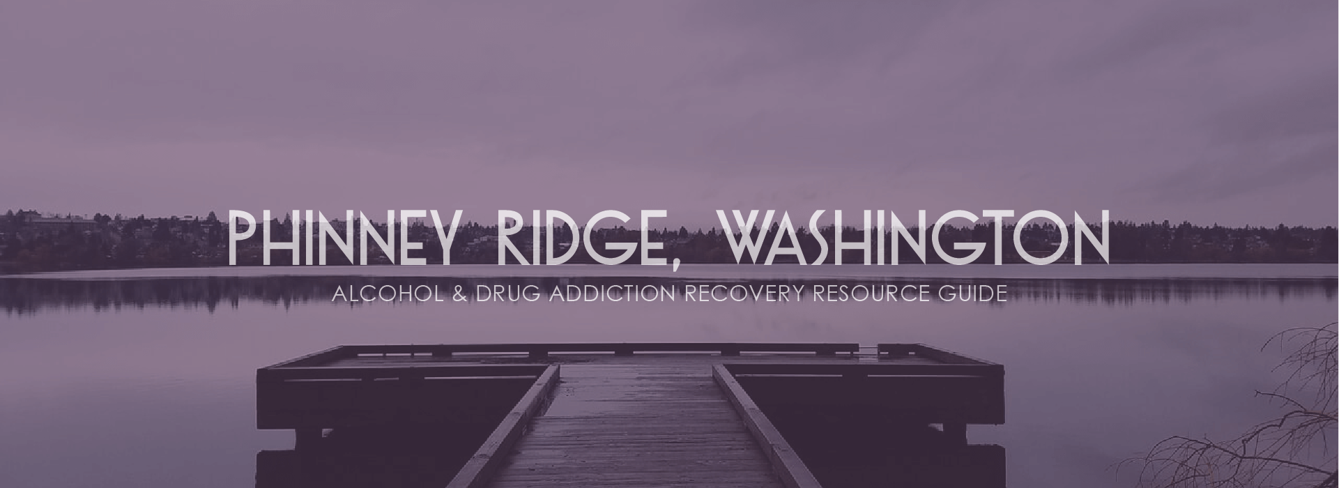 Phinney Ridge, Washington Addiction Header